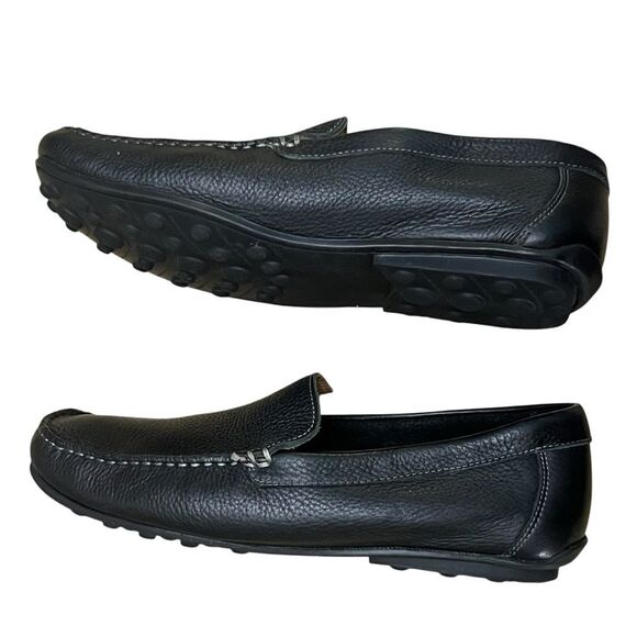 Wallin & Bros Brazilian Black Leather Loafers Men’s Slip On main image 4